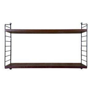 1960s/70s Teak String Shelf Module by Kajsa & Nils ''Nisse'' Strinning Sweden