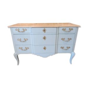 Commode style Régence en merisier