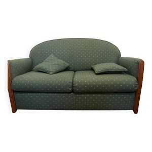 Canapé convertible vintage vert