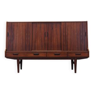 Buffet haut en palissandre, design danois, années 1960, production : Danemark