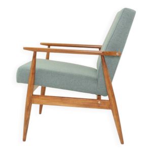 Fauteuil vintage vert eucalyptus modern design