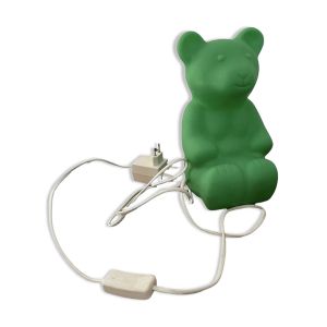 Lampe JELLY BEAR veilleuse ourson vert