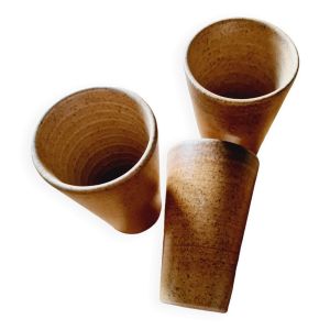 Verres en grès Longchamp