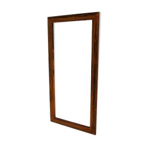 Miroir scandinave en palissandre, 133x64cm, Suède, 1960