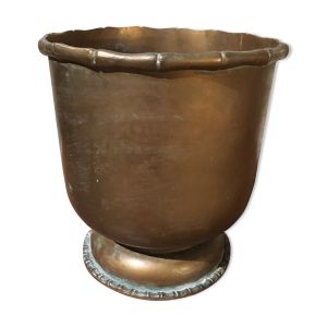 Cache pot en laiton