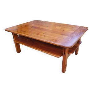 Table basse en Orme par Alain Gaubert