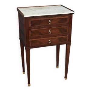Petit Chiffonnier en Acajou, style Louis XVI – 2ème partie XIXe