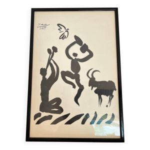 Encadrement Picasso - La Danse du Berger, 1959