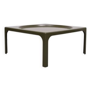 Table basse Marc Berthier en fibre de verre années 1970 France