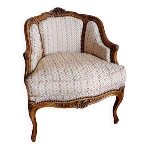 Bergère de style Louis XV