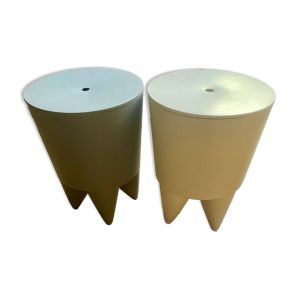 2 tabourets Bubu 1er par Philippe Starck