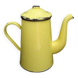 Cafetière émaillée ancienne