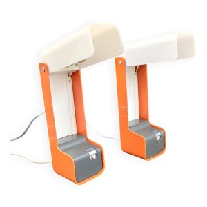 Paire de lampes de chevet Space Age Nanbu ELL NA-417, Japon 1970