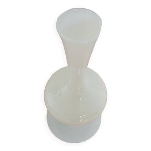 Vase soliflore opaline blanche