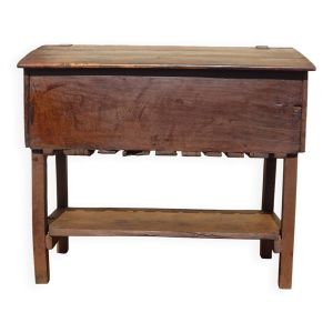 Meuble ancien, coffre de rangement, égouttoir à vaisselle