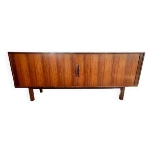 Buffet VODDER en bois de palissandre avec portes en bois