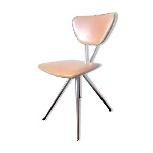 Chaise en skaï années 1950