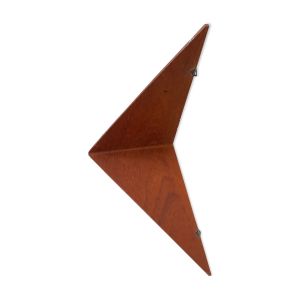 Étagère en teck papillon par Poul Cadovius, Danemark années 1950