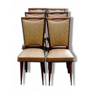 Lot de 6 chaises vintage