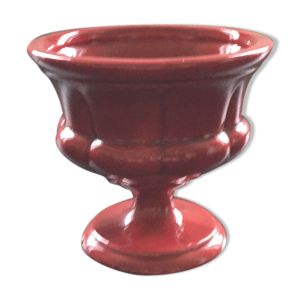 Vase style Médicis burgundy