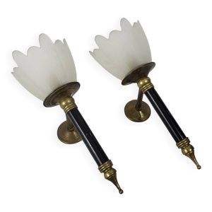 Appliques Flambeau 1950's