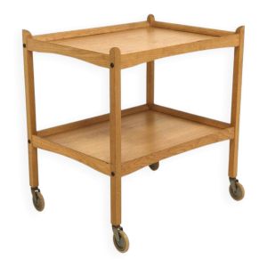 Desserte scandinave en chêne, Suède, 1960