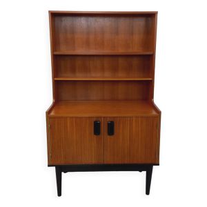 Bibliothèque étagère vintage style scandinave en teck des années 60