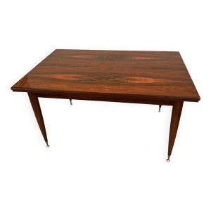 Table extensible vintage en palissandre de Rio
