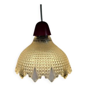 Erco Leuchten - Allemagne - suspension - style holophane - Space Age - crys