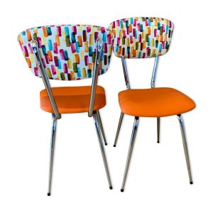 Chaises formica vintage revisitées