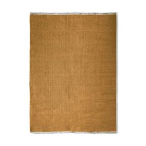 Tapis tissé en jute 160x230 jaune ocre