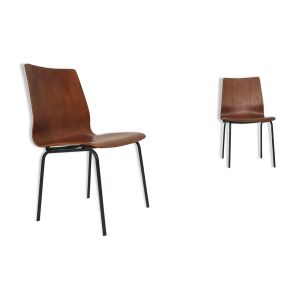 Paire de chaises '''Euroika'' de Friso Kramer pour auping, Pays-Bas, 1960