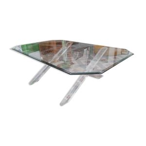 table basse en plexi