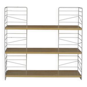 Bibliothèque suédoise à étagères par Kasje & Nils Nisse Strinning pour String, années 1950