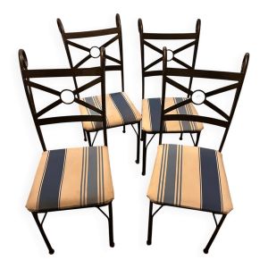 Chaises en fer forgé