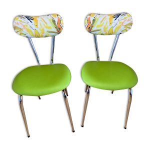 Chaises formica vintage revisitées