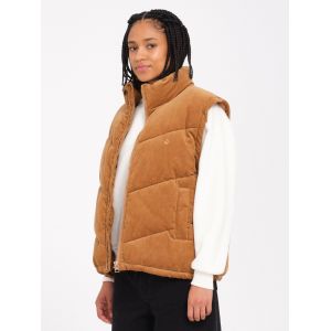 Volcom Veste doudoune Cord'N Puff - VINTAGE BROWN - Taille S