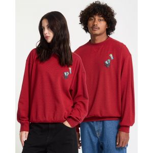 Volcom Sweatshirt J.J. Villard - Lifeguard Red - Taille XXL