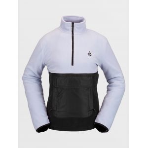 Volcom Sweat Polar Half-Zipped - LILAC ASH - Taille XS