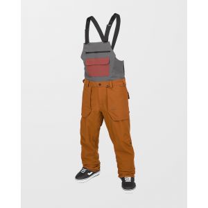 Volcom Combinaison Roan Bib - Caramel - Taille XL