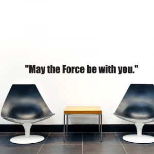 Sticker citation The force