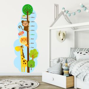 Sticker toise animaux d'Afrique