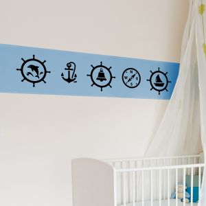 Sticker  Frontière Voyageur de mer