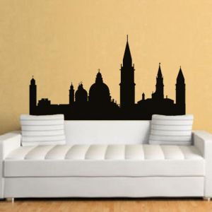 Sticker Ville traditionnelle