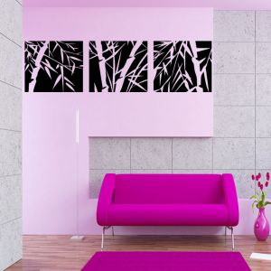 Sticker design jardin de bambous