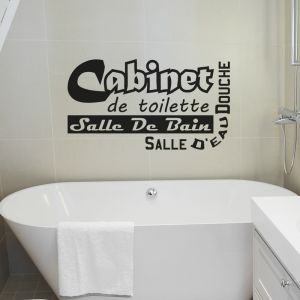 Sticker Cabinet de toilette - Salle de bain