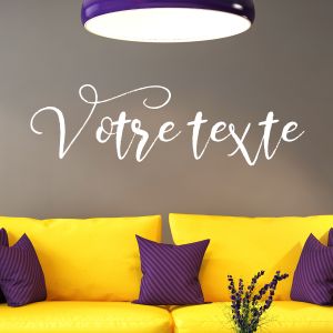 Sticker Texte Personnalisé Scolaire phénoménal