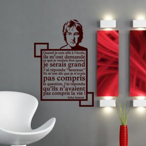 Sticker Quand je serai grand - John lennon