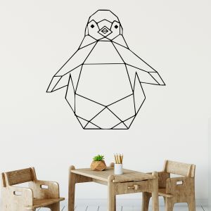 Sticker Origami pingouin