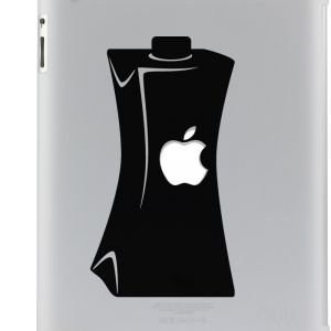 Sticker Brique de lait Apple